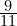 \frac{9}{11}