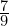 \frac{7}{9}