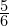 \frac{5}{6}