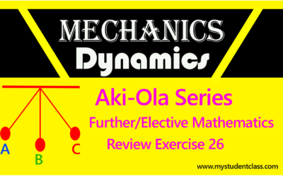 Mechanics (Dynamics) | Review Questions 26 Solution Manual |  Aki-Ola Elective Mathematics