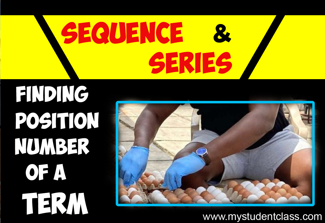 finding the position number of term and number of terms in Arithmetic Progression